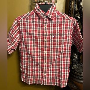 Pre-Owned Tommy Hilfiger Boys Button Down Shirt